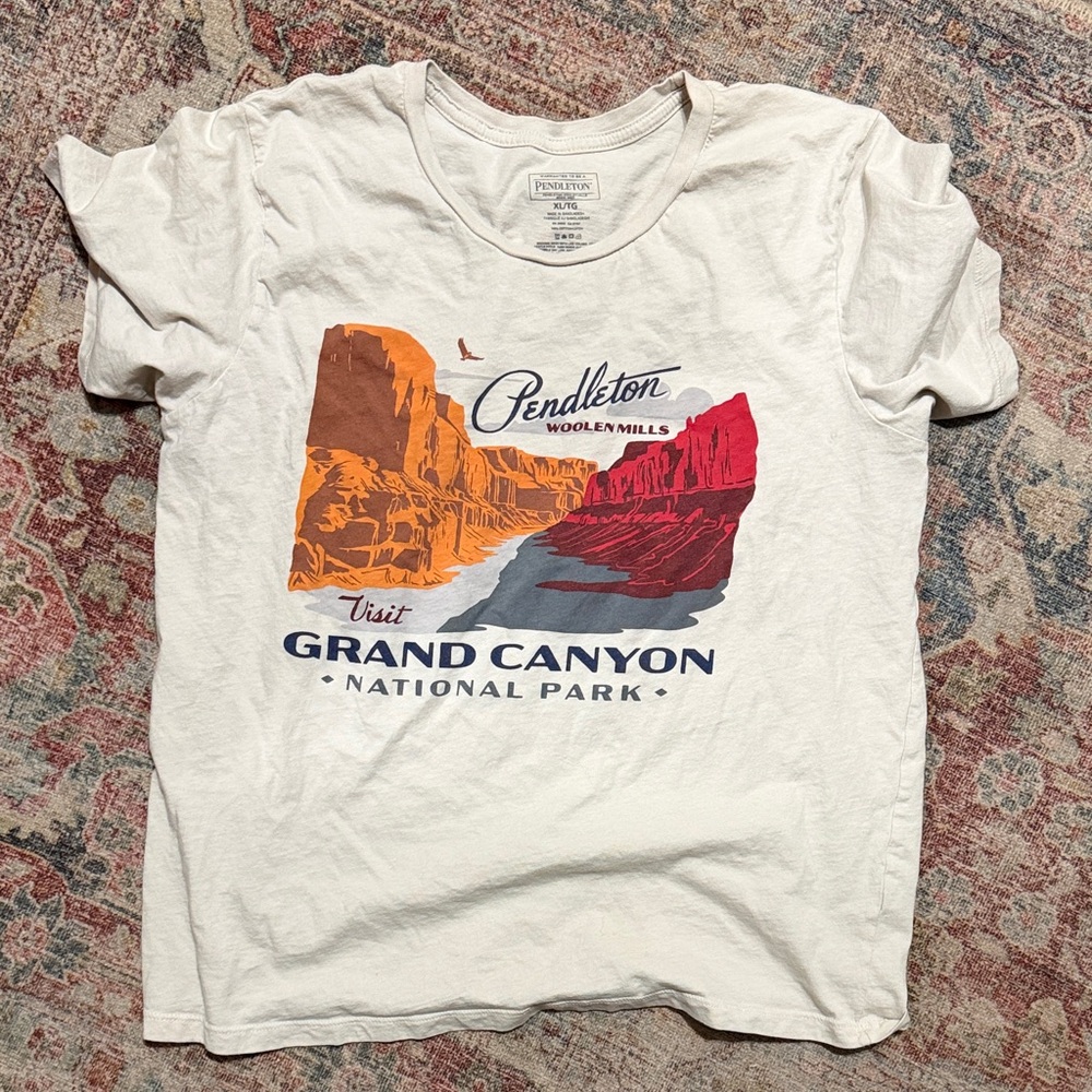 Pendleton Grand Canyon Graphic Tee - Cream